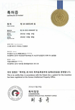 Patent Number 10-1603140